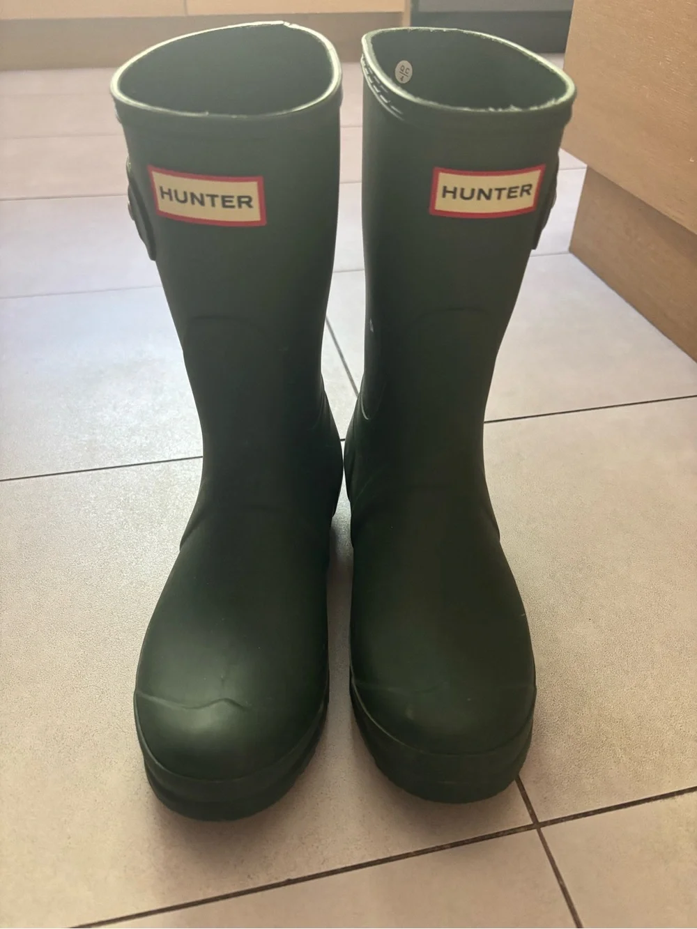 Hunter Women's Original Short Rain Boots in Forest Green